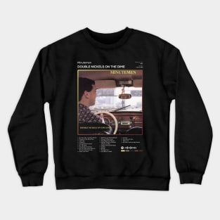 Minutemen - Double Nickels on the Dime Tracklist Album Crewneck Sweatshirt